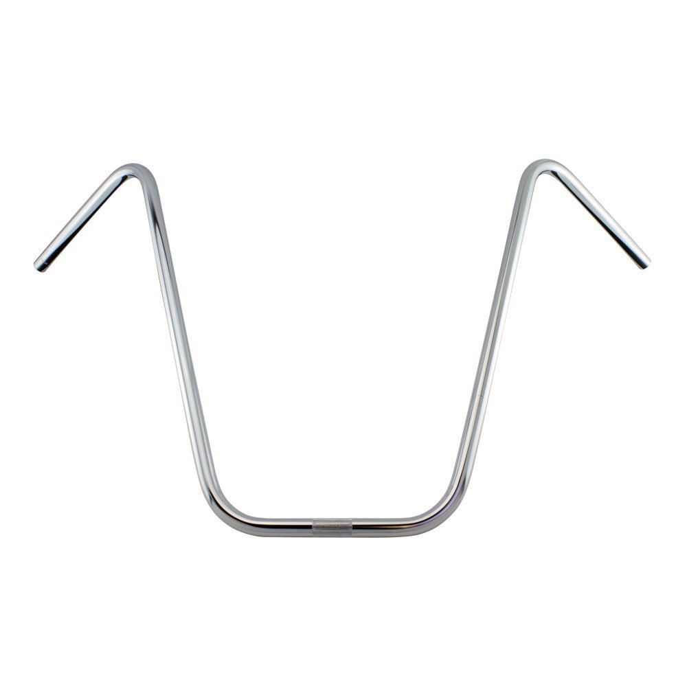 Fenix V Ape-Hangers Bike Handle Bars,22.2mm, Various Sizes and Colors (Chrome, 22")