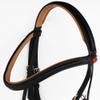 Challenger Tack Horse English Padded Leather COB Riding Jumping Adjustable Bridle 803461TNC view 2