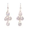 Grace Jun New Bridal AAA CZ Triangle Star Ball Water Drop Shape Clip on Earrigs and Dangle Earrings (279Gold Pierced) view 1