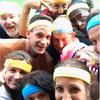 Kenz Laurenz Sweatband Set Cotton Sports Headband Terry Cloth Wristband Moisture Wicking Sweat Absorbing Athletic Exercise Basketball Wrist Sweatbands and Headbands (Green) Fits Most view 2