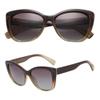 PolarSpex Polarized Cat Eye Sunglasses for Women  Oversized UV400 Celebrity Fashion Sun Glasses for Beach or Driving view 1