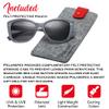 PolarSpex Polarized Cat Eye Sunglasses for Women  Oversized UV400 Celebrity Fashion Sun Glasses for Beach or Driving view 2