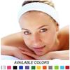 Kenz Laurenz Sweatband Set Cotton Sports Headband Terry Cloth Wristband Moisture Wicking Sweat Absorbing Athletic Exercise Basketball Wrist Sweatbands and Headbands (Orange) Fits Most view 4