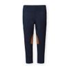 Hope & Henry Baby Girls' Ponte Riding Pants, 18-24 Months, Navy view 4