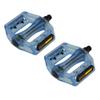 Fenix Translucent Bike Pedals, 9/16", Various Colors (Blue) view 1