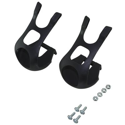 Fenix 1 Pair Nylon Cycling MTB Road Mountain Bike Bicycle Pedal Toe Clips w/Hardware Black