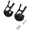 Fenix 1 Pair Nylon Cycling MTB Road Mountain Bike Bicycle Pedal Toe Clips w/Hardware Black view 1