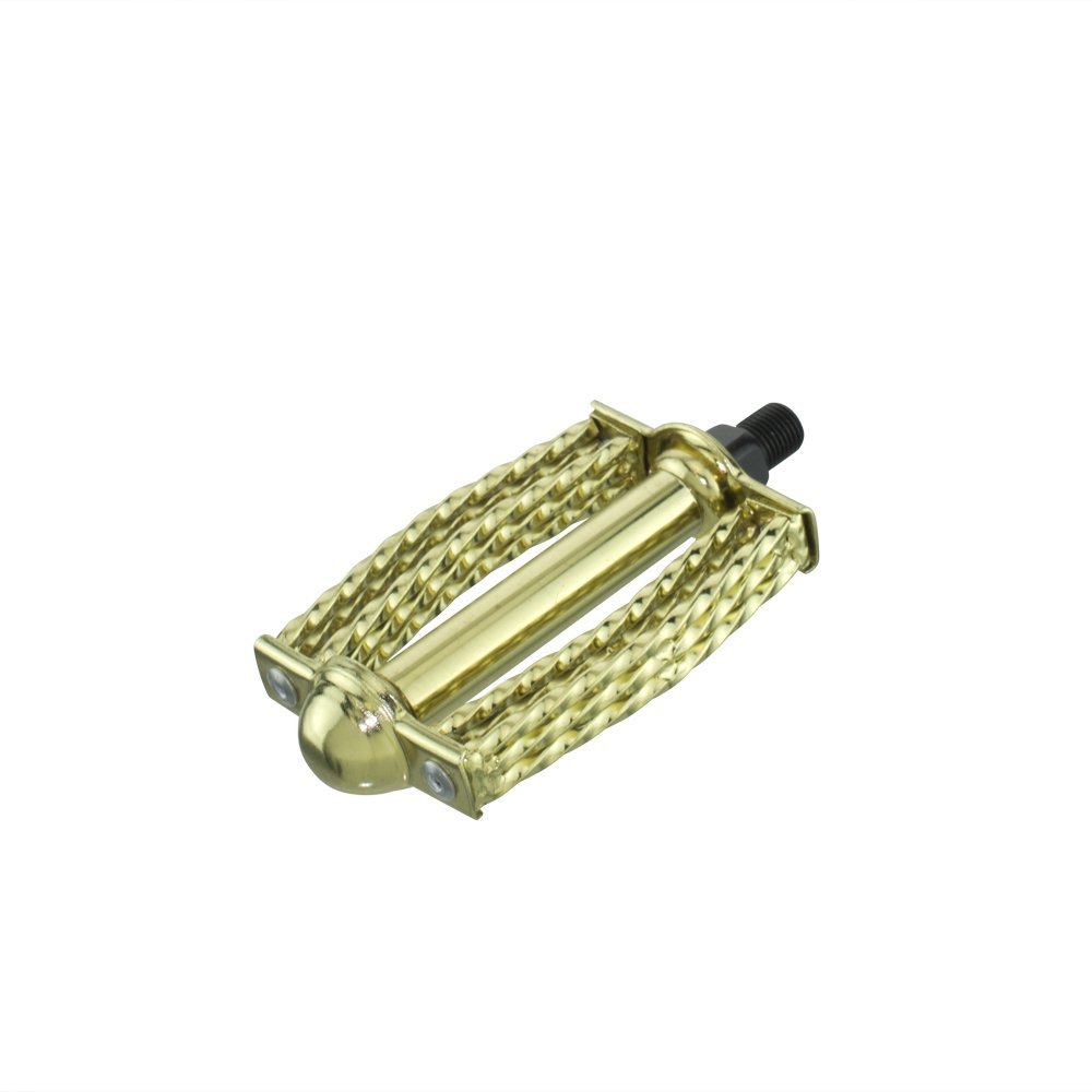 Fenix Round Twisted Lowrider Bike Pedals,1/2", Various Colors (Chrome)