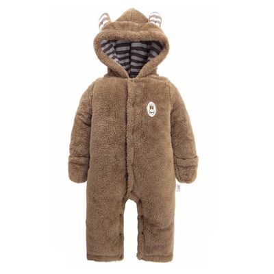 Stesti Winter Coat for Baby Boy 3-6 Months Bear Romper Winter Coat for Baby Boy 12 Months (9M)