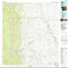 YellowMaps Choteau MT topo map, 1:100000 Scale, 30 X 60 Minute, Historical, 1984, Updated 1984, 24.1 x 36 in - Tyvek view 1