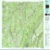 YellowMaps Tyrone PA topo map, 1:100000 Scale, 30 X 60 Minute, Historical, 1984, Updated 1985, 24.1 x 40 in - Tyvek view 1