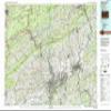 YellowMaps Allentown PA topo map, 1:100000 Scale, 30 X 60 Minute, Historical, 1984, Updated 1988, 24.1 x 40.1 in - Tyvek view 1