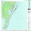YellowMaps Atlantic City NJ topo map, 1:100000 Scale, 30 X 60 Minute, Historical, 1984, Updated 1985, 24.1 x 41.1 in - Tyvek view 1