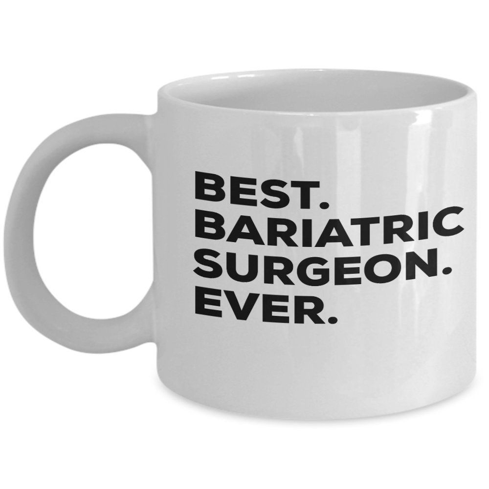 SpreadPassion Bariatric Surgeon Mug - Best Bariatric Surgeon Ever Coffee Cup - Bariatric Surgeon Gifts