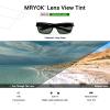 Mryok Polarized Replacement Lenses for Oakley Jawbone Vented/Racing Jacket Vented - Grey Green view 4