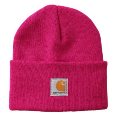 Carhartt Unisex Child Acrylic Watch Cold Weather Hat, Fuchsia, 4T-10/12 Years US