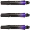 LSTYLE Carbon Dart Shafts  Locked Two Tone with Cap  260  Black/Purple view 1
