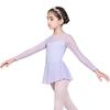 117241004 Toddler Long Sleeve Mesh Dance Leotard Ballet Leotards for Girls view 2