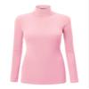 LL WT950 Womens Premium Long Sleeve Turtleneck Lightweight Pullover Top Sweater XXXL Pink view 1