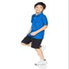 Amazon Essentials Boys' Active Performance Polo Shirts, Royal Blue/Space Dye Grey, Medium view 2