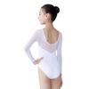 117241004 Toddler Long Sleeve Mesh Dance Leotard Ballet Leotards for Girls view 1