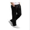Letuwj Mens Pants Straight Leg Sport Trousers Waist Elastic Gray 5 Small view 3