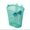 Basil Unisex Youth Jasmin Children's Bicycle Basket, Green, 28 cm x 20 cm x 19 cm view 1