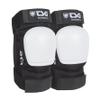 TSG Roller Derby Elbow Pads 3.0, Skateboard, Hardshell, EVA Foam, Impact Protection, Tear Resistant Nylon, Certified, Secure Fit, Velcro Strap, Ergonomic, Slim Profile, Anti Slip, Adults, Swiss Design view 1