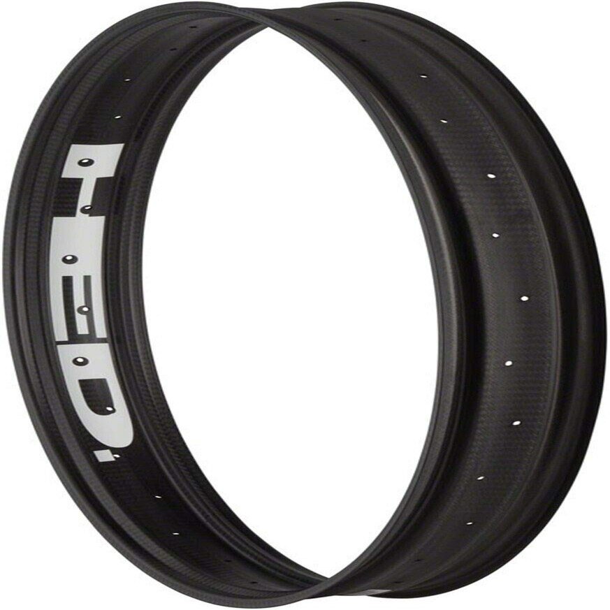 HED Big Deal 85mm Carbon Tubeless Ready Rim 26" 32h, Black