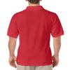 Gildan Adult 6 oz. 50/50 Jersey Polo 2XL Graphite Heather view 2