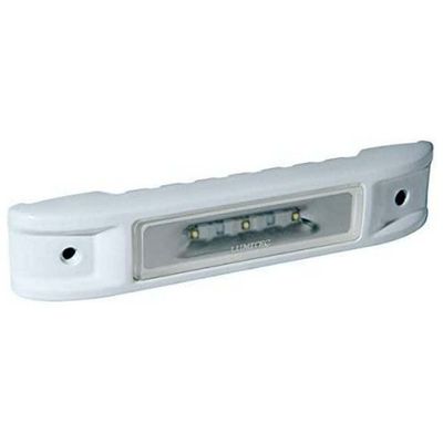 Lumitec Lighting 101522, LED Engine Room Light, Ibiza, White Housing, White/Blue Dimming