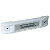 Lumitec Lighting 101522, LED Engine Room Light, Ibiza, White Housing, White/Blue Dimming view 1