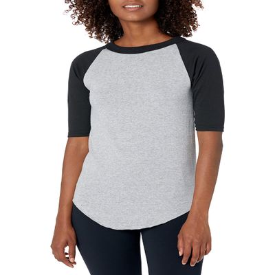 Augusta Sportswear Boys Baseball Jersey 2.0 M Athletic Heather/Black