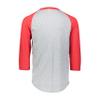 Augusta Sportswear Mens Baseball Jersey - Crew Neck, 3/4 Sleeve, Soft Cotton Blend for Practice and Game Day Wear YB view 3