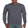 Gildan Adult 5.5 oz., 50/50 Long-Sleeve T-Shirt M Dark Heather view 1
