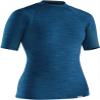 NRS Women's HydroSkin 0.5 Short Sleeve Shirt-MoroccanBlue-S view 2