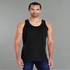 Unisex 5.5 oz., 100% Ringspun Cotton Garment-Dyed Tank 3XL BLACK view 2
