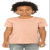 BELLA+CANVAS Youth Triblend Short-Sleeve T-Shirt M Peach Triblend view 1