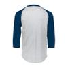 Augusta Sportswear Mens Baseball Jersey - Crew Neck, 3/4 Sleeve, Soft Cotton Blend for Practice and Game Day Wear XZ view 3