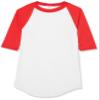 Augusta Sportswear Boys Baseball Jersey 2.0 S White/Red view 1