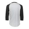 Augusta Sportswear Mens Baseball Jersey - Crew Neck, 3/4 Sleeve, Soft Cotton Blend for Practice and Game Day Wear PB view 3