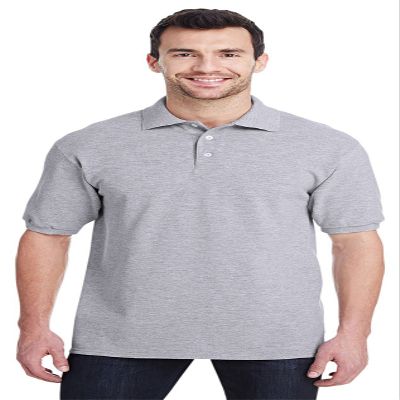 Adult 6.5 oz. Premium 100% Ringspun Cotton Piqu Polo XL ATHLETIC HEATHER