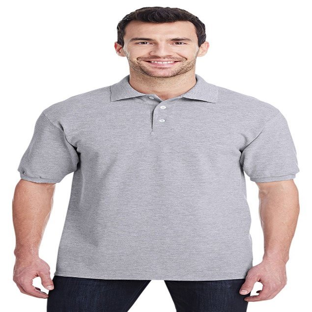 Adult 6.5 oz. Premium 100% Ringspun Cotton Piqu Polo XL ATHLETIC HEATHER