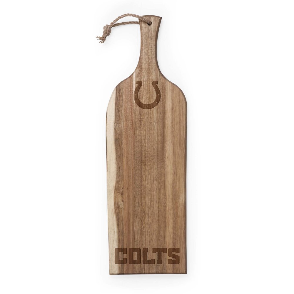 PICNIC TIME Indianapolis Colts Artisan Acacia Serving Plank