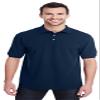Jerzees Adult 6.5 oz. Premium 100% Ringspun Cotton Piqu Polo XL J NAVY view 1