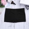 TiaoBug Kids Girls Gymnastics Dance Shorts High Waist Boy-Cut Shorts Dancewear Stretch Active Short Activewear Black 12 view 4