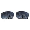 ToughAsNails 2 Pair Polarized Lens Replacement for Oakley X Squared Black&Silver Chrome view 2