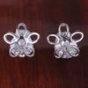 Grace Jun Fashion AAA Cubic Zircon Clip on Earrings No Pierced for Women Luxury Ear Clip Not Allergy (329Platinum) view 4