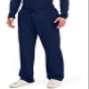 Cherokee Scrubs for Men Tapered Leg Cargo Scrub Pants with Zip Fly, 5 Pockets Elastic Waist 2-Way Stretch & Easy Care - WW190, S, Navy view 3