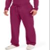 Cherokee Scrubs for Men Tapered Leg Cargo Scrub Pants with Zip Fly, 5 Pockets Elastic Waist 2-Way Stretch & Easy Care - WW190, L, Wine view 3